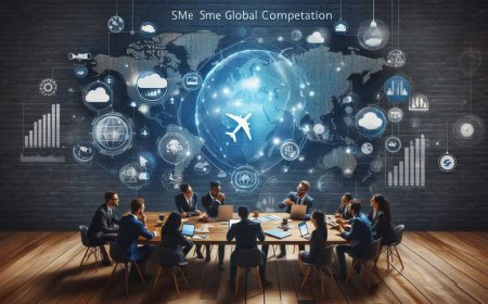 How can small and medium-sized enterprises (SMEs) compete globally without large budgets?
