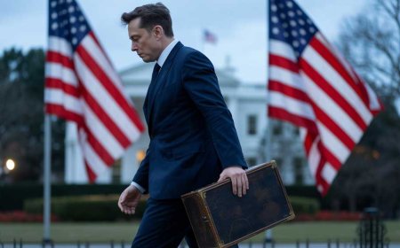 Why Elon Musk exit from Usa Government?